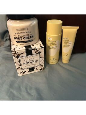 Beekman 1802 Skincare Bundle: Body Cream, Toner & Cleanser Set